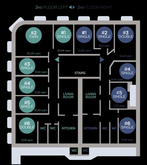Second Floor floor plan